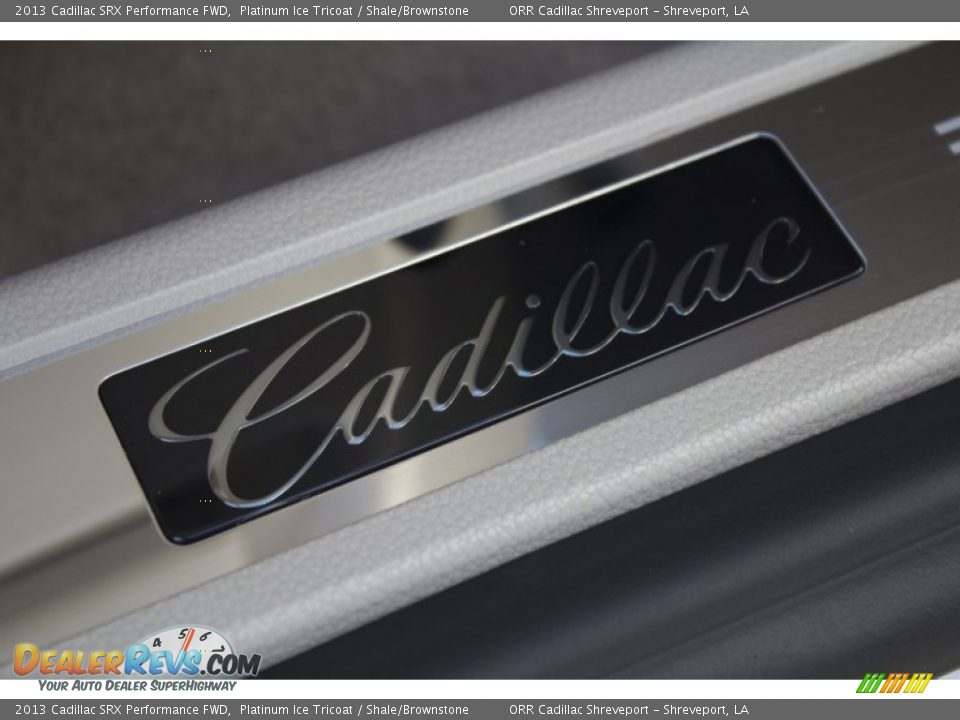 2013 Cadillac SRX Performance FWD Platinum Ice Tricoat / Shale/Brownstone Photo #25