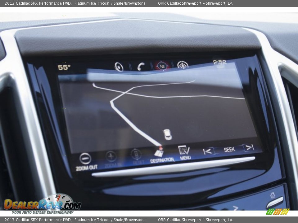2013 Cadillac SRX Performance FWD Platinum Ice Tricoat / Shale/Brownstone Photo #27