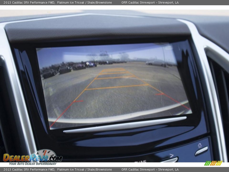 2013 Cadillac SRX Performance FWD Platinum Ice Tricoat / Shale/Brownstone Photo #28