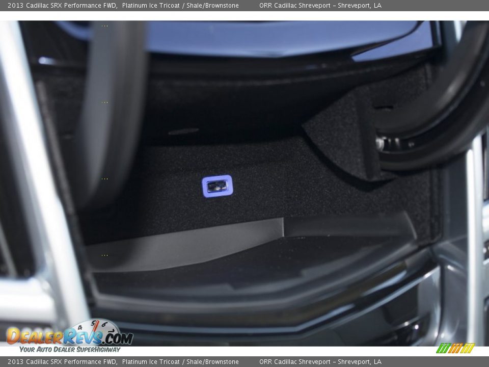 2013 Cadillac SRX Performance FWD Platinum Ice Tricoat / Shale/Brownstone Photo #30