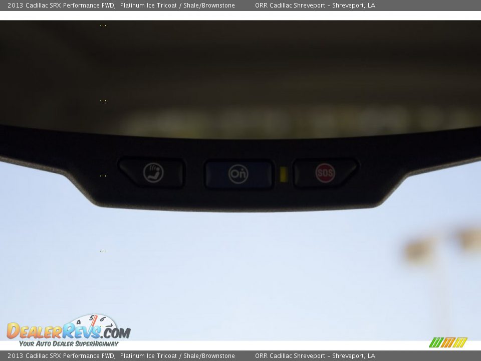 2013 Cadillac SRX Performance FWD Platinum Ice Tricoat / Shale/Brownstone Photo #33