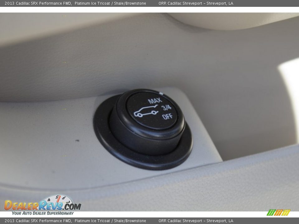 2013 Cadillac SRX Performance FWD Platinum Ice Tricoat / Shale/Brownstone Photo #34