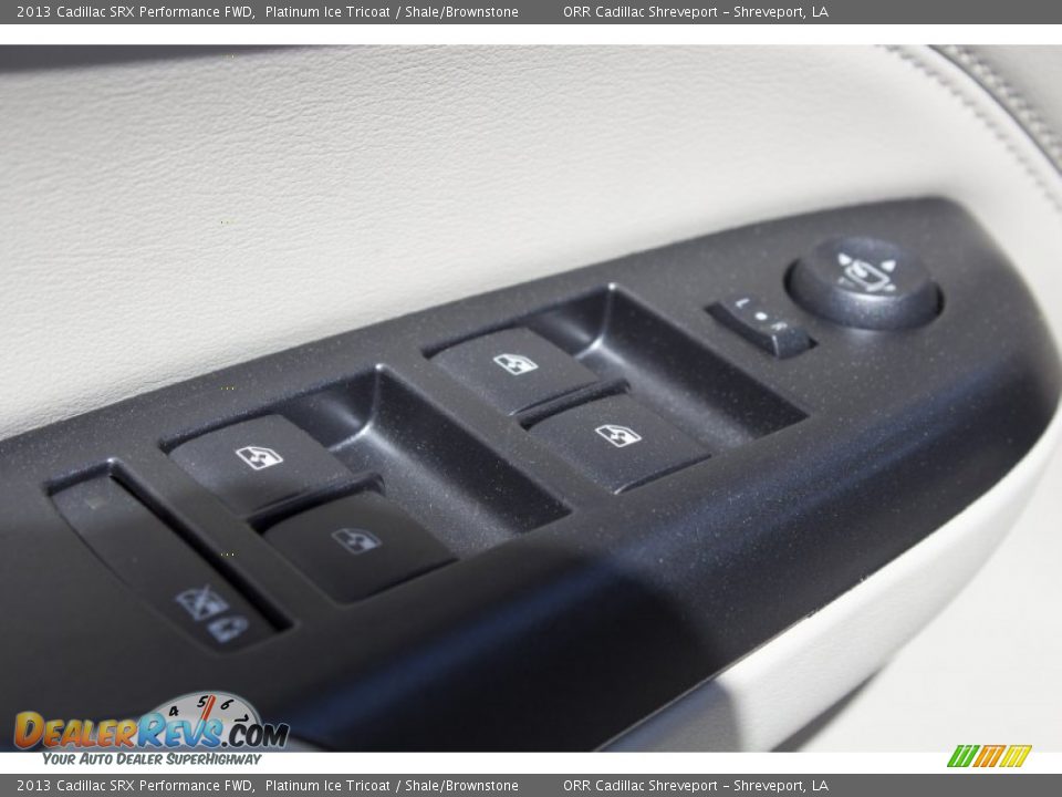 2013 Cadillac SRX Performance FWD Platinum Ice Tricoat / Shale/Brownstone Photo #35