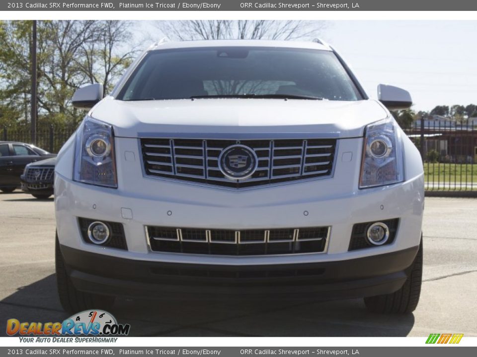 2013 Cadillac SRX Performance FWD Platinum Ice Tricoat / Ebony/Ebony Photo #7