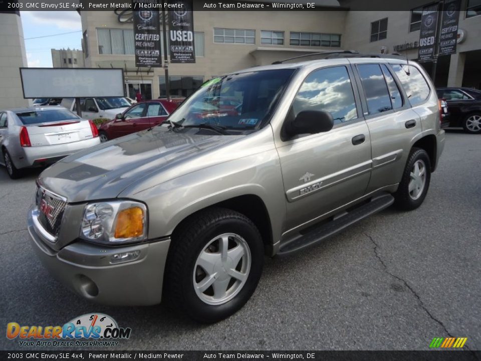2003 GMC Envoy SLE 4x4 Pewter Metallic / Medium Pewter Photo #2