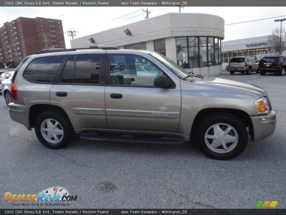 2003 GMC Envoy SLE 4x4 Pewter Metallic / Medium Pewter Photo #5