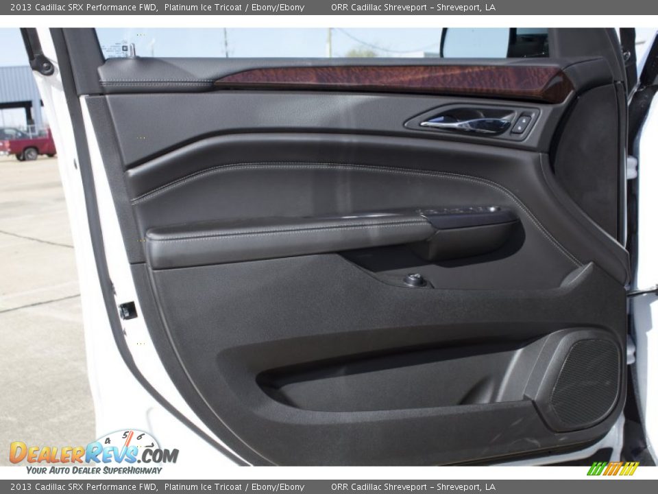 2013 Cadillac SRX Performance FWD Platinum Ice Tricoat / Ebony/Ebony Photo #15