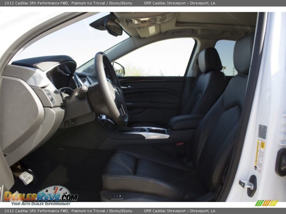 2013 Cadillac SRX Performance FWD Platinum Ice Tricoat / Ebony/Ebony Photo #16