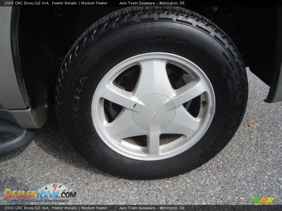 2003 GMC Envoy SLE 4x4 Pewter Metallic / Medium Pewter Photo #10