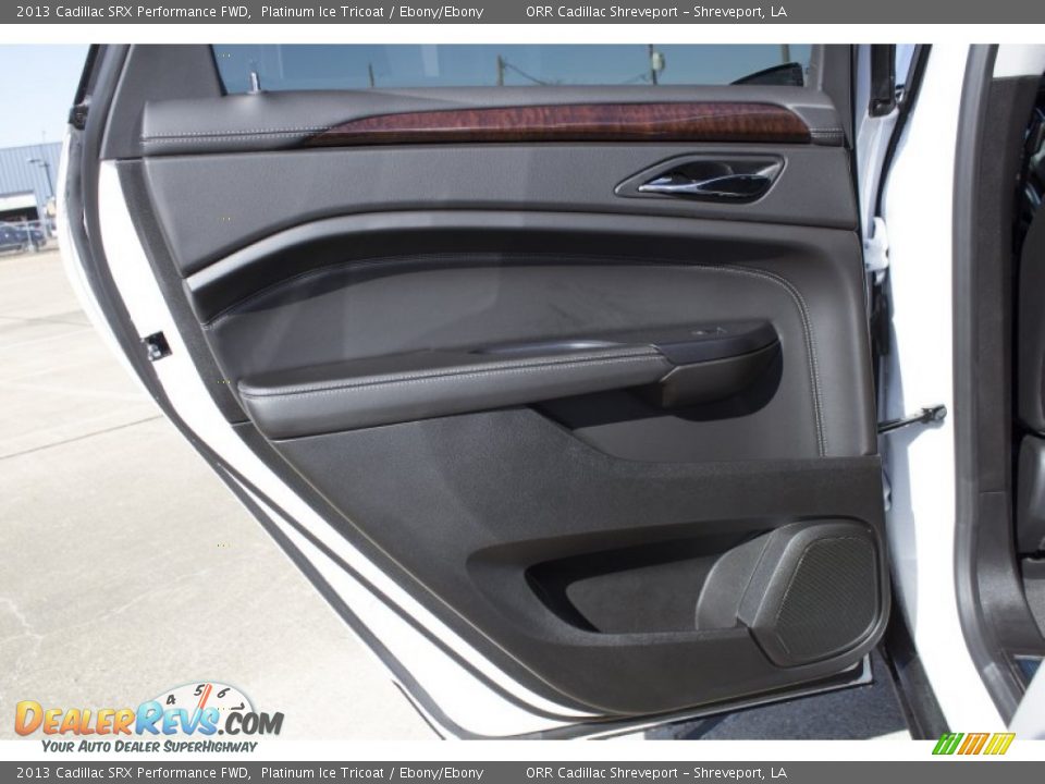 2013 Cadillac SRX Performance FWD Platinum Ice Tricoat / Ebony/Ebony Photo #19