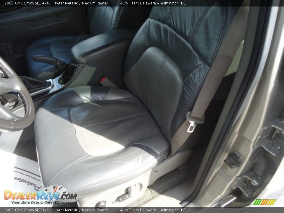 2003 GMC Envoy SLE 4x4 Pewter Metallic / Medium Pewter Photo #13