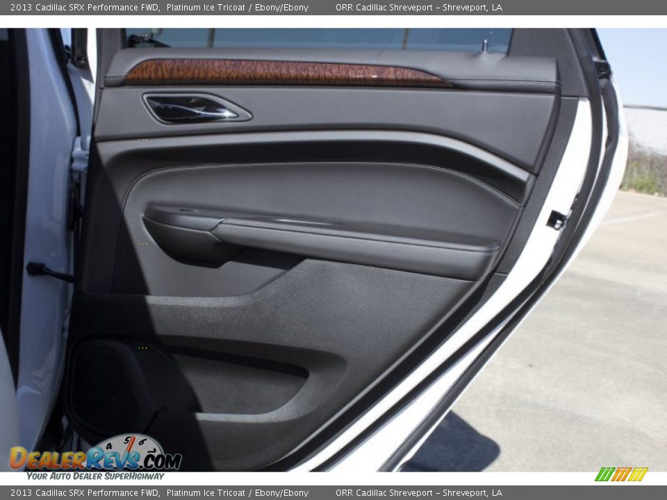 2013 Cadillac SRX Performance FWD Platinum Ice Tricoat / Ebony/Ebony Photo #21