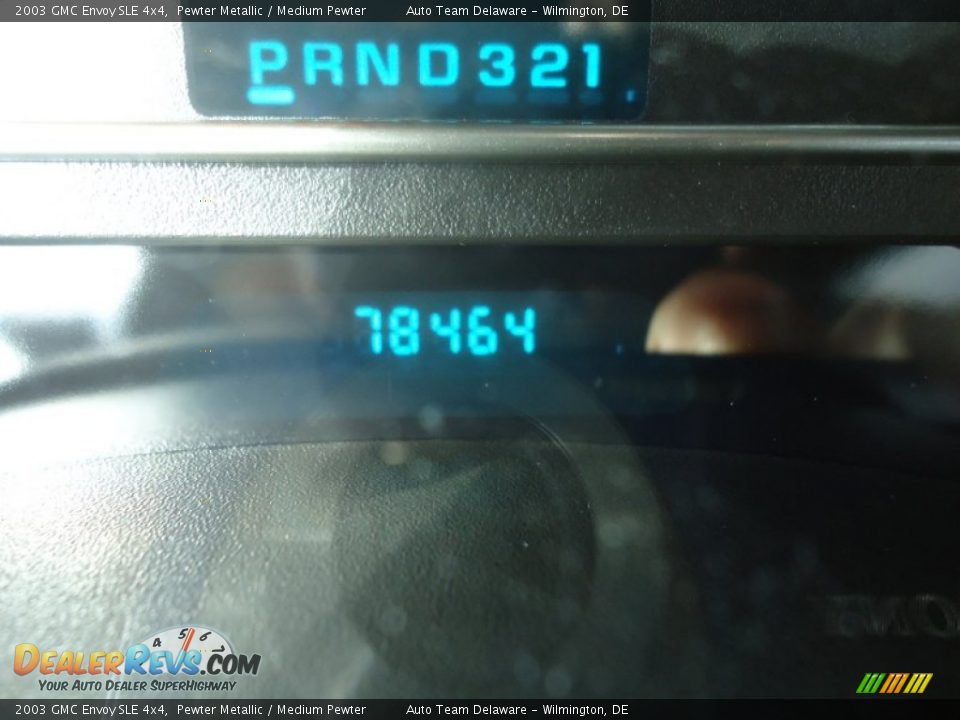 2003 GMC Envoy SLE 4x4 Pewter Metallic / Medium Pewter Photo #14