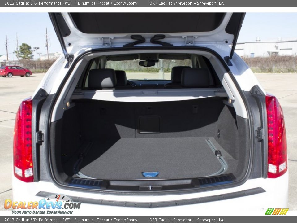 2013 Cadillac SRX Performance FWD Platinum Ice Tricoat / Ebony/Ebony Photo #23