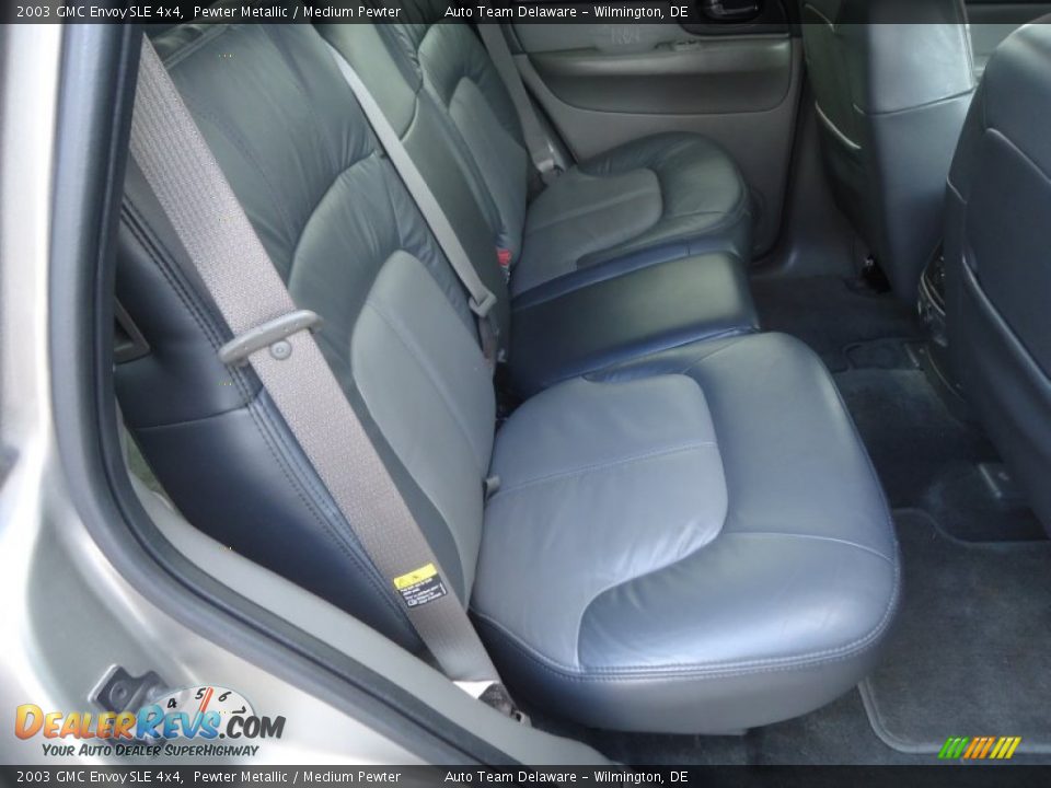 2003 GMC Envoy SLE 4x4 Pewter Metallic / Medium Pewter Photo #17