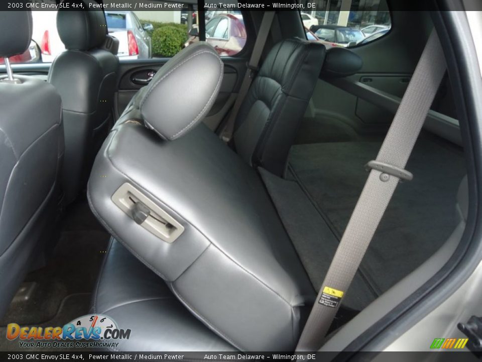 2003 GMC Envoy SLE 4x4 Pewter Metallic / Medium Pewter Photo #18