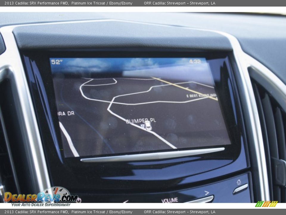 2013 Cadillac SRX Performance FWD Platinum Ice Tricoat / Ebony/Ebony Photo #26
