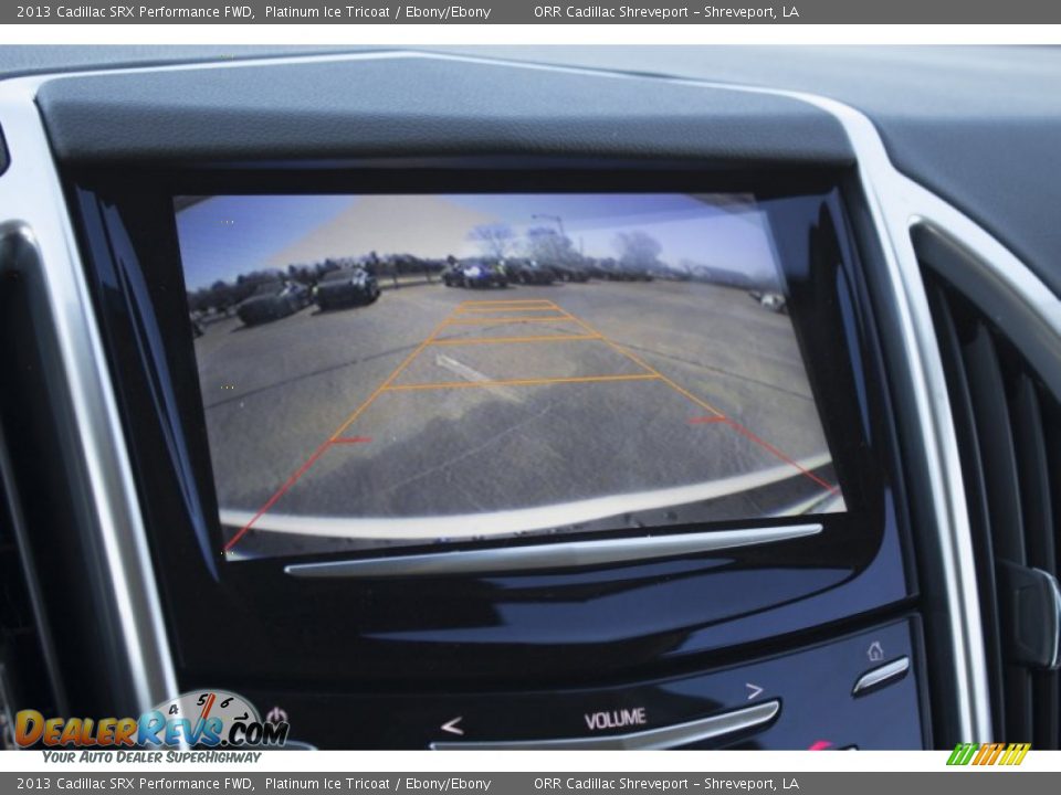 2013 Cadillac SRX Performance FWD Platinum Ice Tricoat / Ebony/Ebony Photo #27