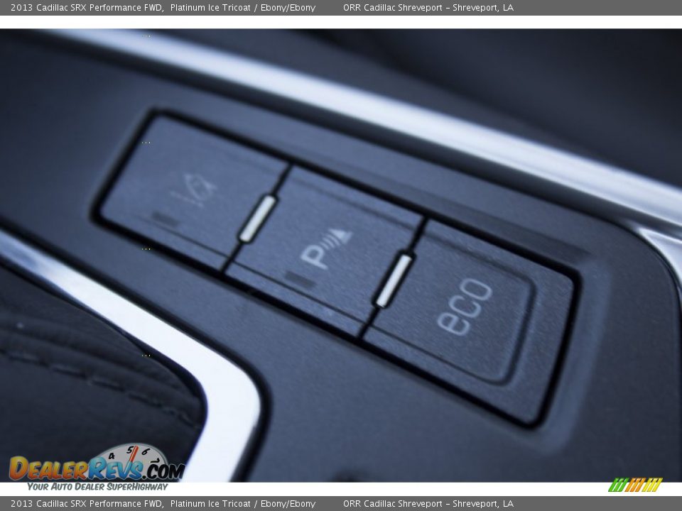 2013 Cadillac SRX Performance FWD Platinum Ice Tricoat / Ebony/Ebony Photo #28