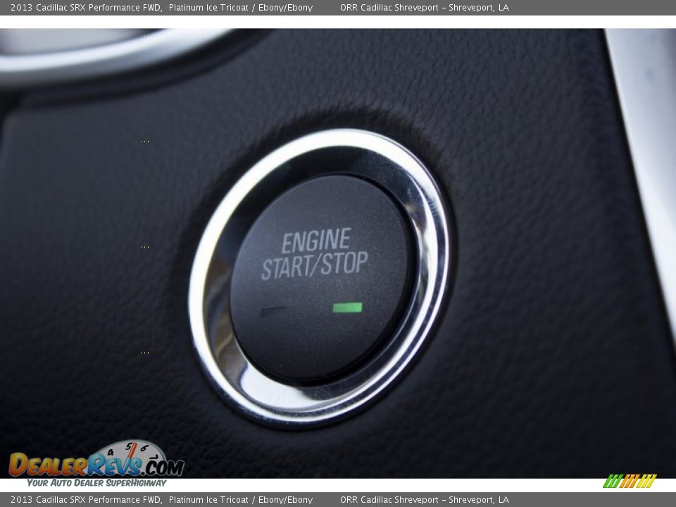 2013 Cadillac SRX Performance FWD Platinum Ice Tricoat / Ebony/Ebony Photo #29