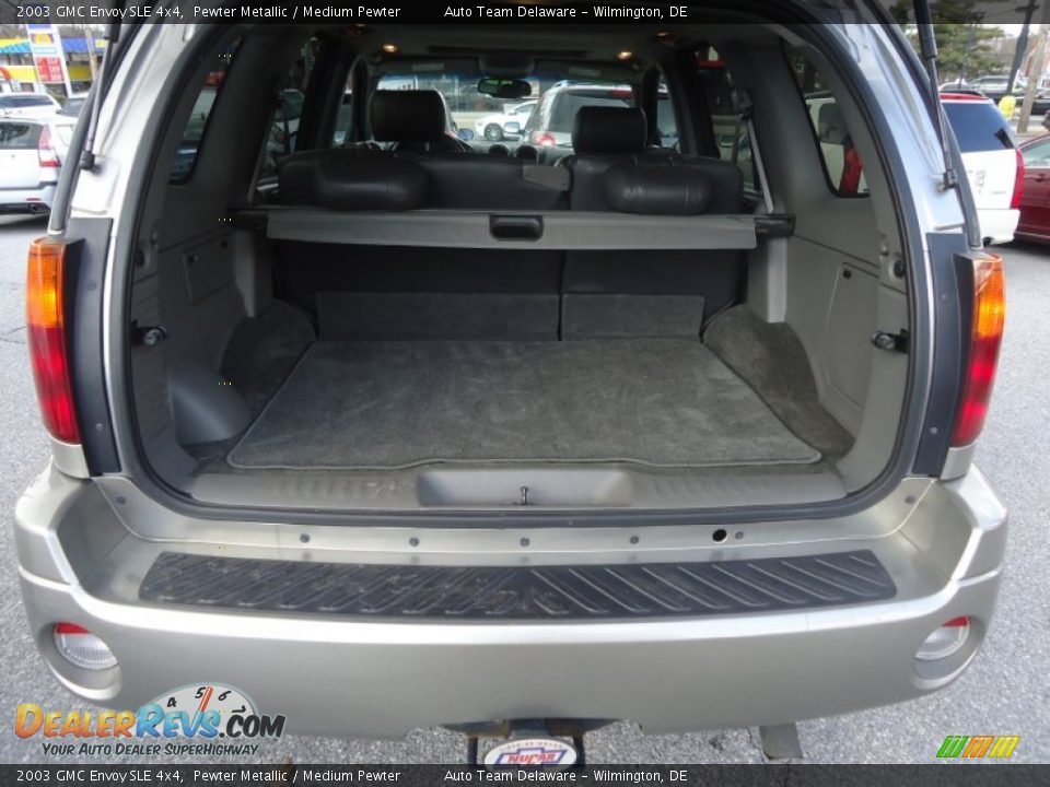 2003 GMC Envoy SLE 4x4 Pewter Metallic / Medium Pewter Photo #22