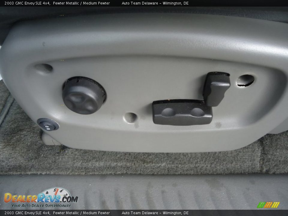 2003 GMC Envoy SLE 4x4 Pewter Metallic / Medium Pewter Photo #24