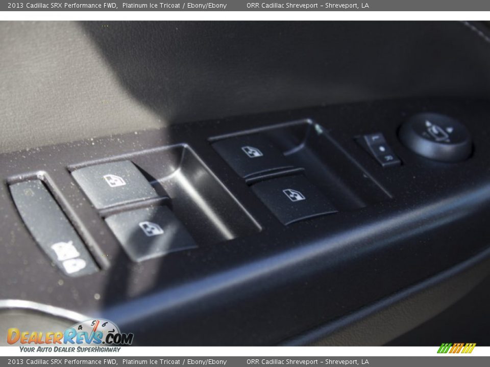 2013 Cadillac SRX Performance FWD Platinum Ice Tricoat / Ebony/Ebony Photo #33