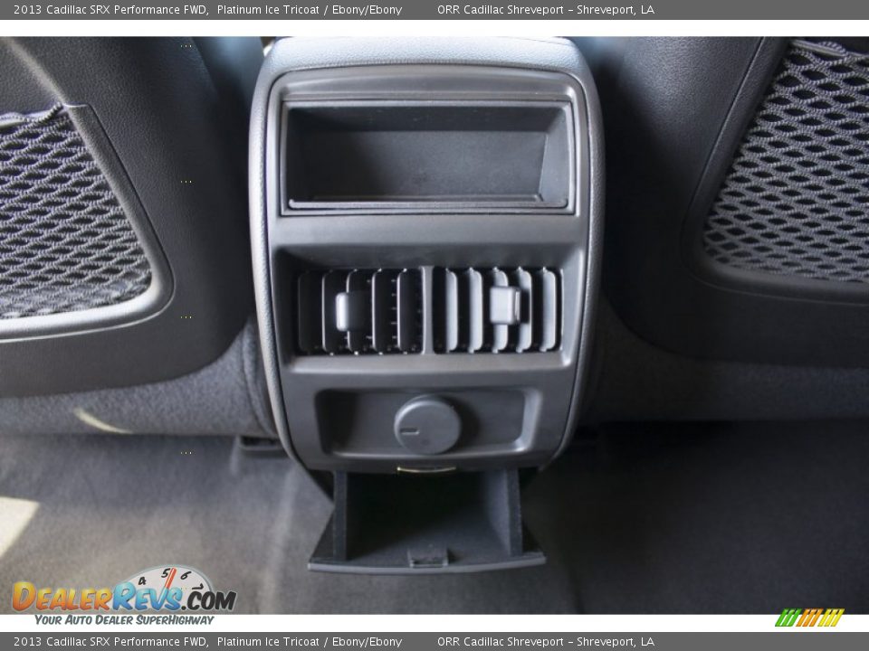2013 Cadillac SRX Performance FWD Platinum Ice Tricoat / Ebony/Ebony Photo #36