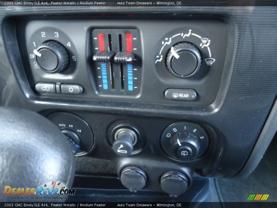 2003 GMC Envoy SLE 4x4 Pewter Metallic / Medium Pewter Photo #28