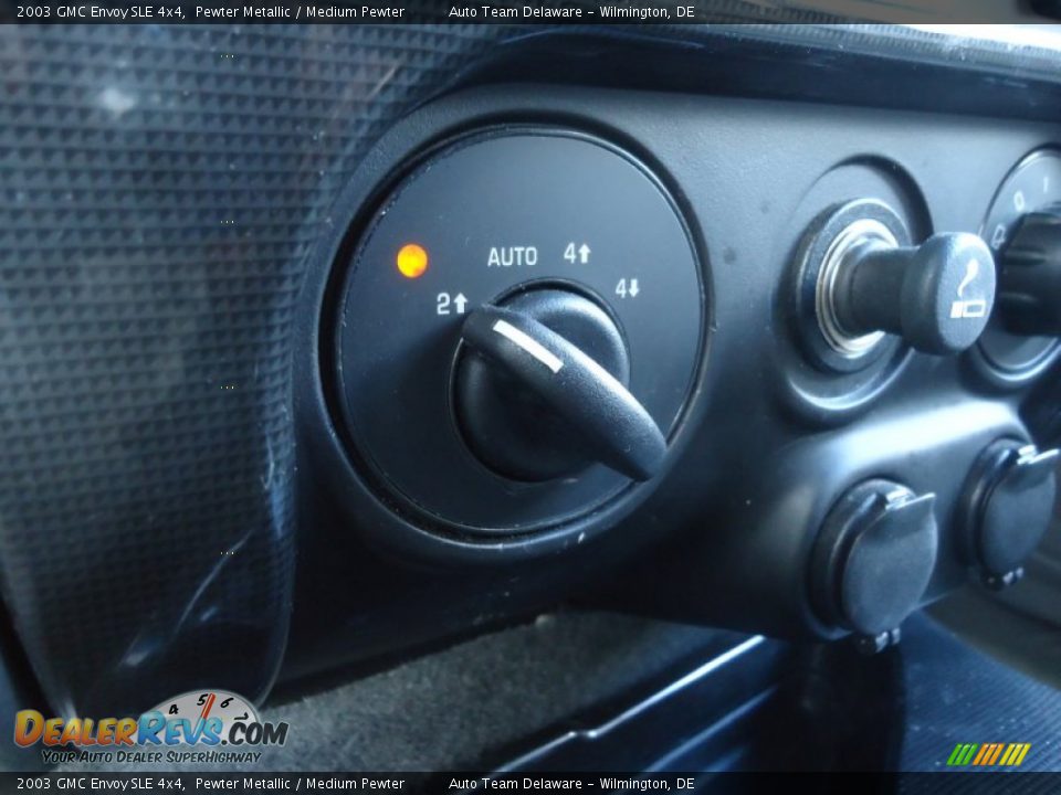 2003 GMC Envoy SLE 4x4 Pewter Metallic / Medium Pewter Photo #29