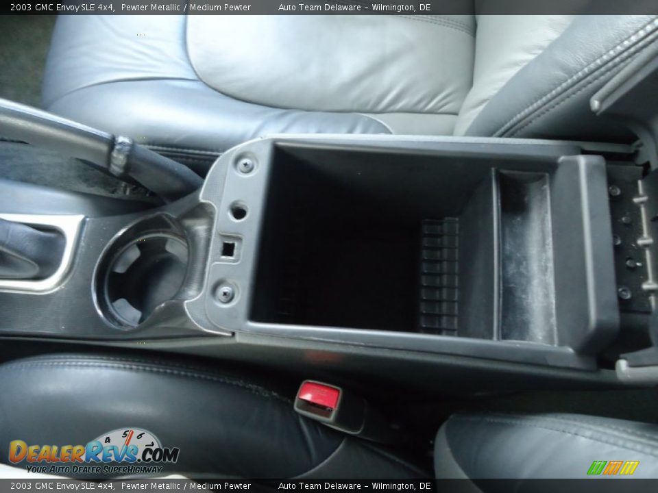 2003 GMC Envoy SLE 4x4 Pewter Metallic / Medium Pewter Photo #30