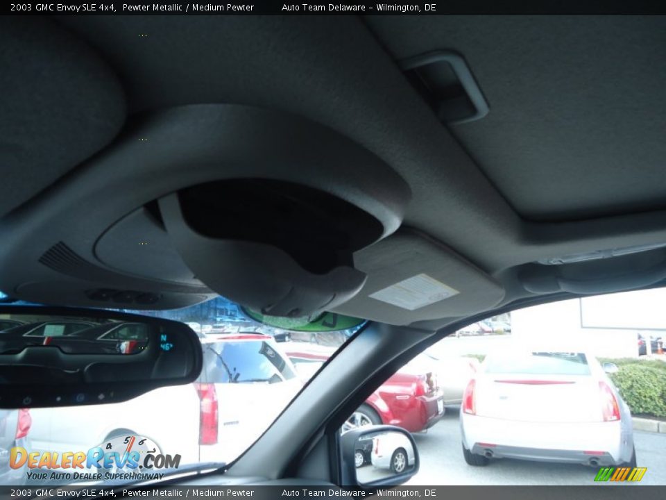 2003 GMC Envoy SLE 4x4 Pewter Metallic / Medium Pewter Photo #31