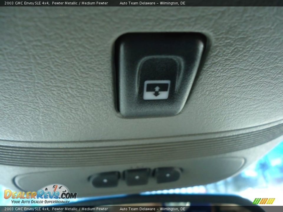 2003 GMC Envoy SLE 4x4 Pewter Metallic / Medium Pewter Photo #32