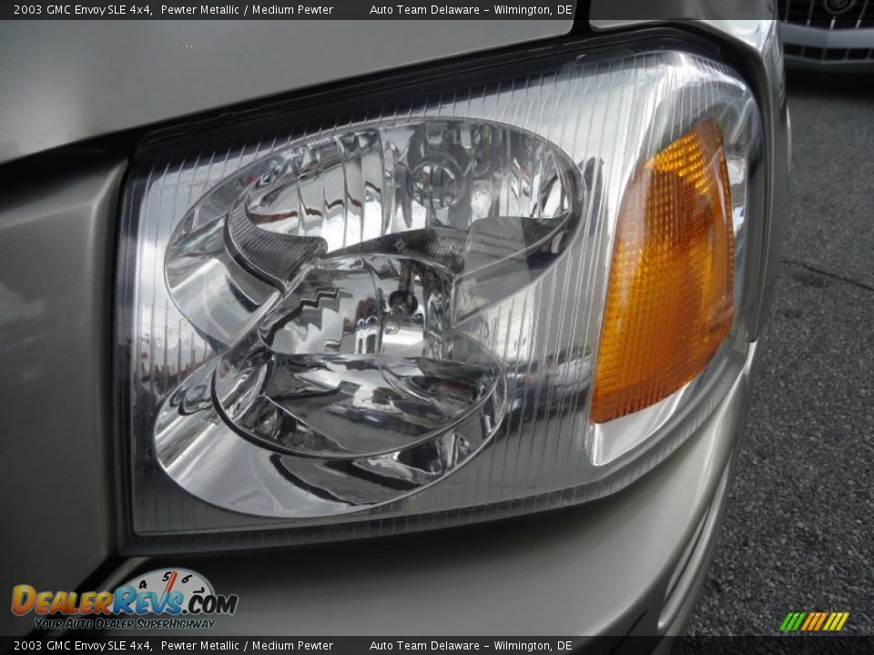 2003 GMC Envoy SLE 4x4 Pewter Metallic / Medium Pewter Photo #35
