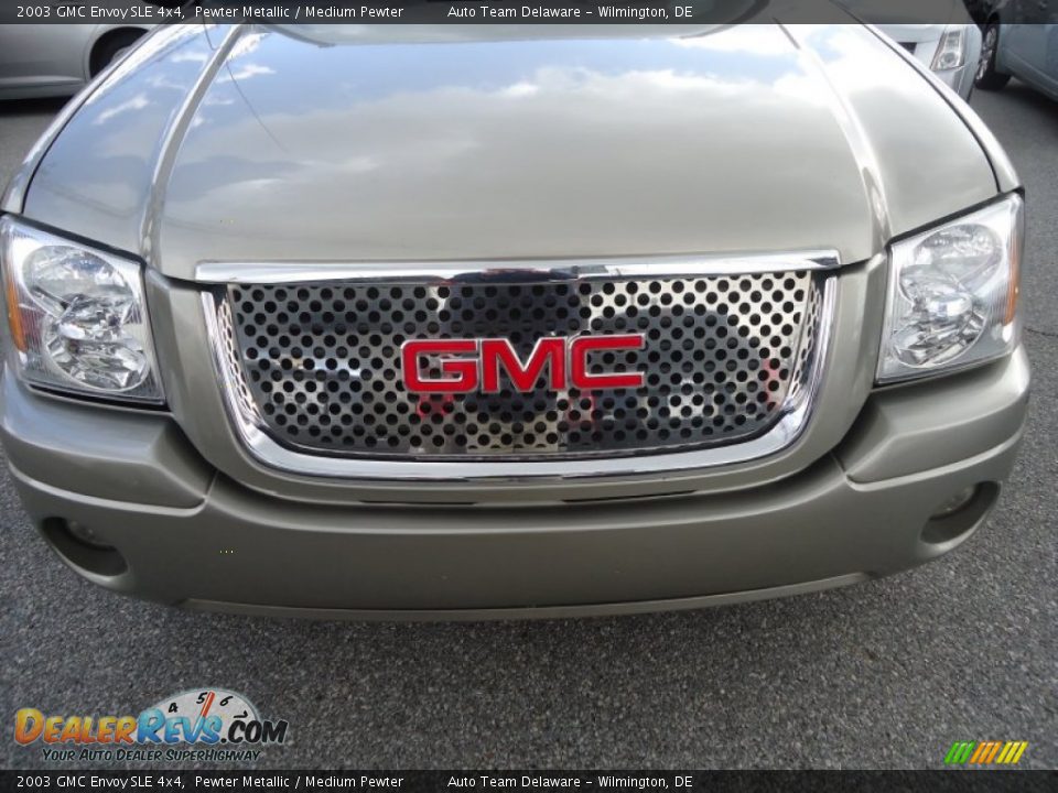 2003 GMC Envoy SLE 4x4 Pewter Metallic / Medium Pewter Photo #36
