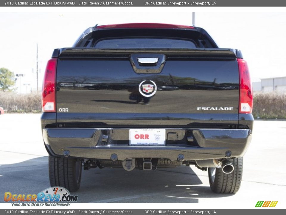 2013 Cadillac Escalade EXT Luxury AWD Black Raven / Cashmere/Cocoa Photo #8