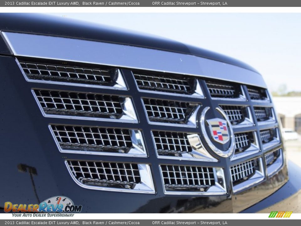 2013 Cadillac Escalade EXT Luxury AWD Black Raven / Cashmere/Cocoa Photo #9
