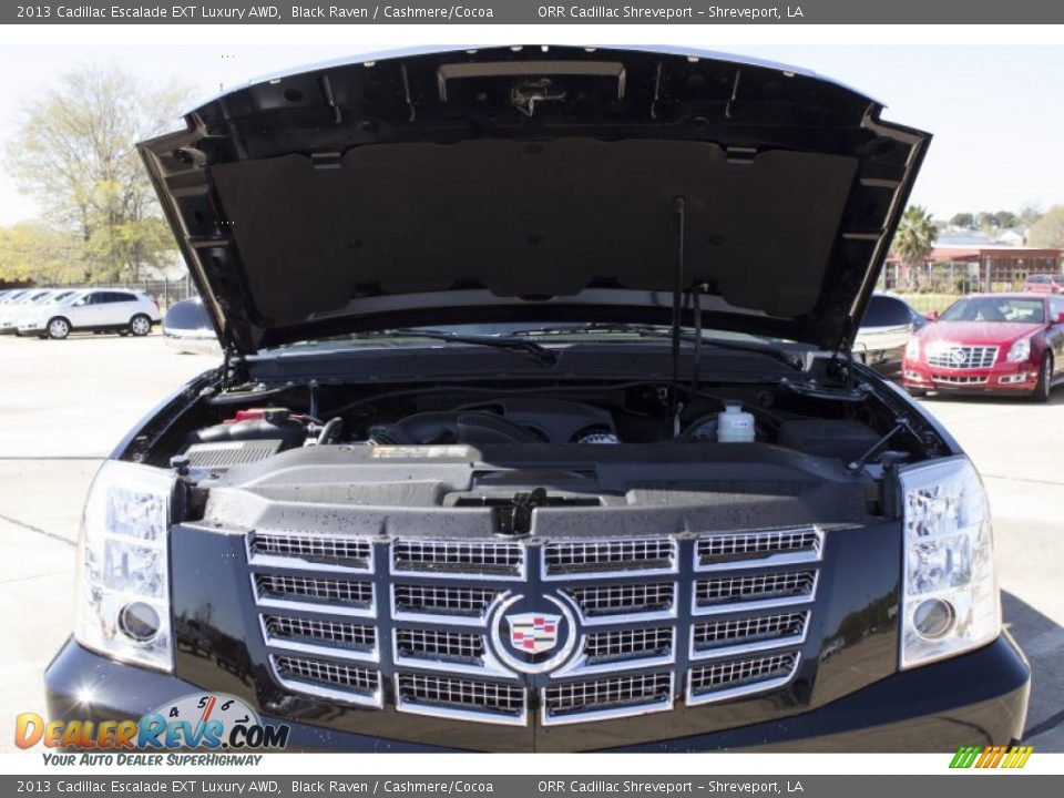 2013 Cadillac Escalade EXT Luxury AWD Black Raven / Cashmere/Cocoa Photo #10