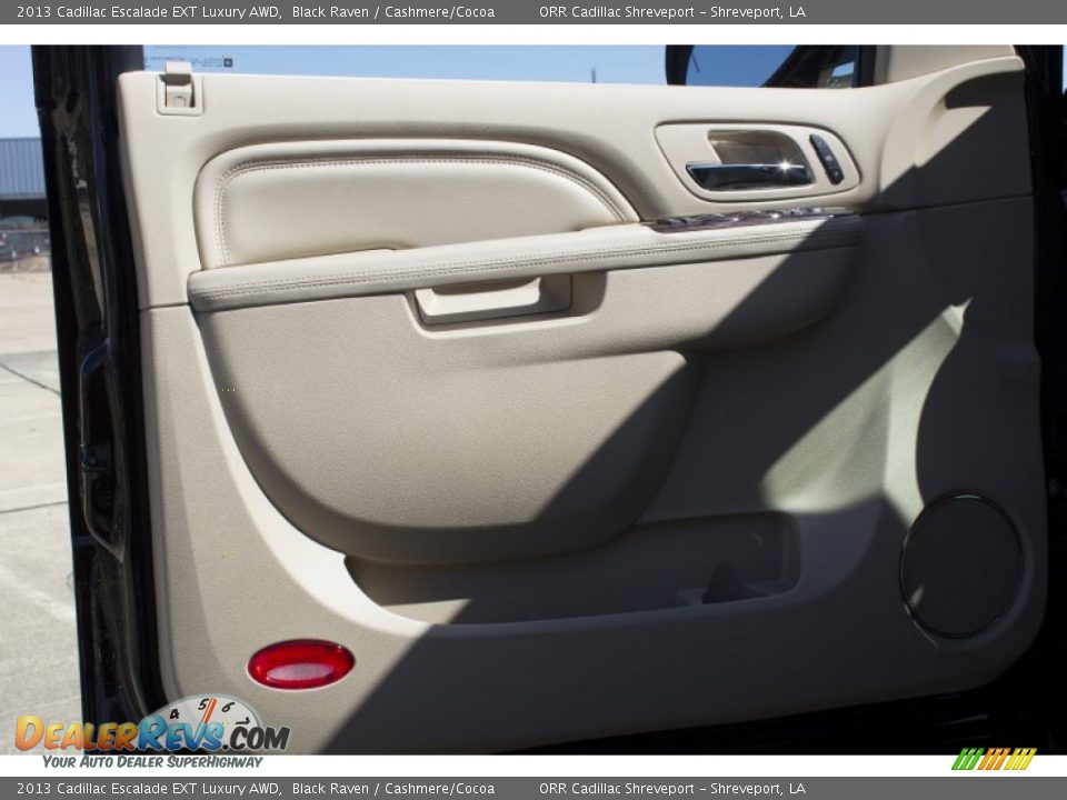 2013 Cadillac Escalade EXT Luxury AWD Black Raven / Cashmere/Cocoa Photo #15