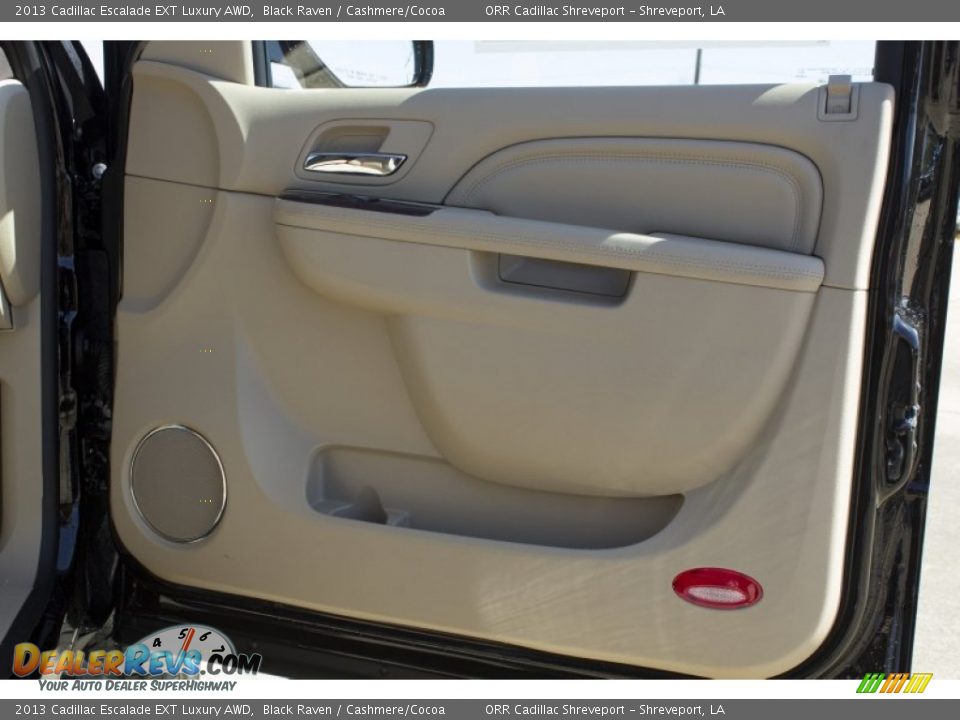 2013 Cadillac Escalade EXT Luxury AWD Black Raven / Cashmere/Cocoa Photo #17