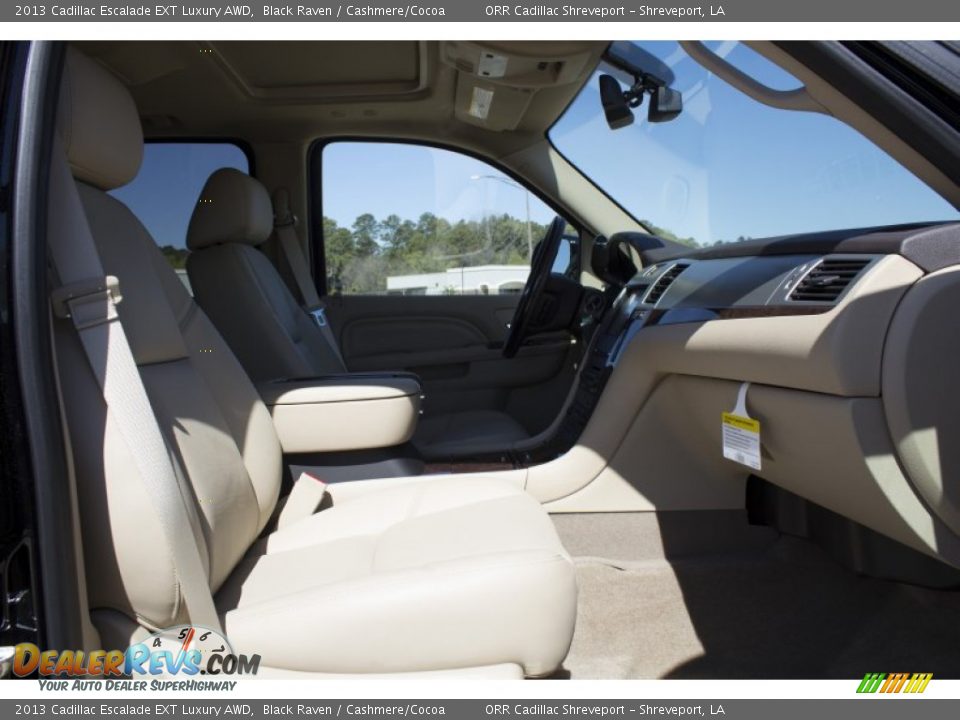 2013 Cadillac Escalade EXT Luxury AWD Black Raven / Cashmere/Cocoa Photo #18