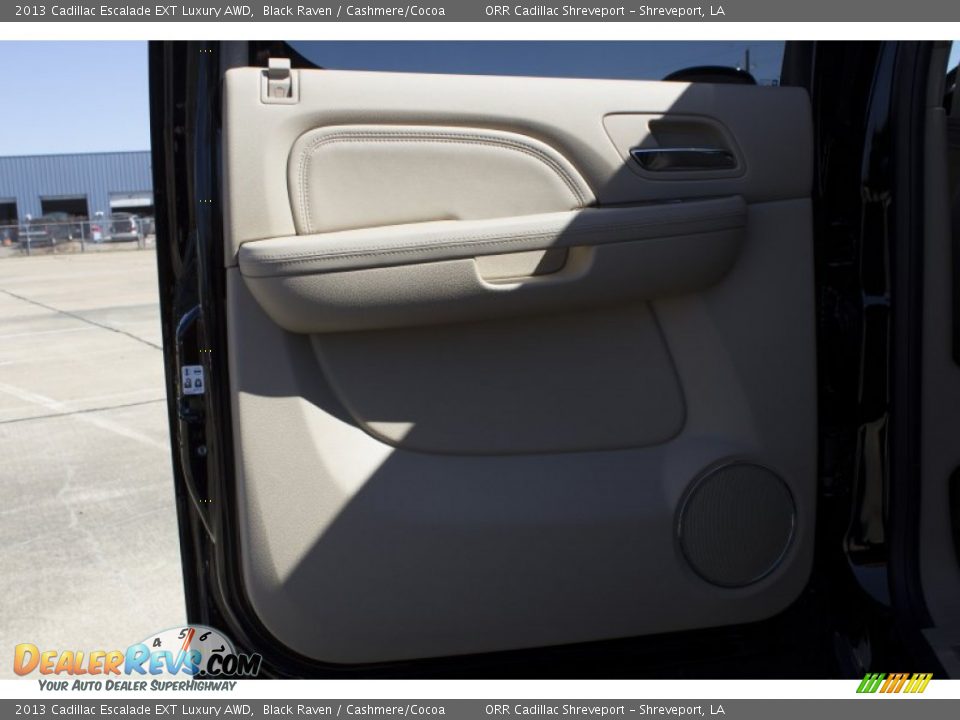 2013 Cadillac Escalade EXT Luxury AWD Black Raven / Cashmere/Cocoa Photo #19