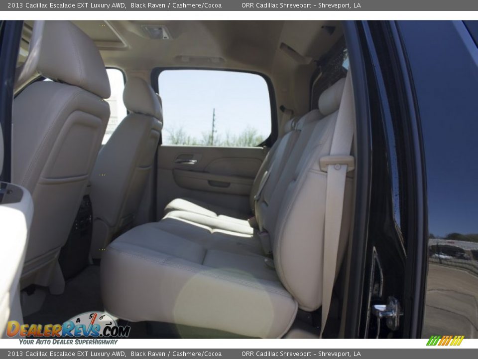 2013 Cadillac Escalade EXT Luxury AWD Black Raven / Cashmere/Cocoa Photo #20