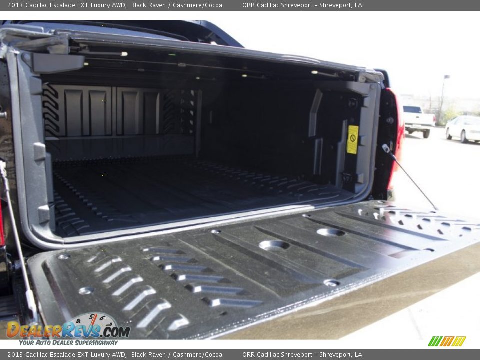 2013 Cadillac Escalade EXT Luxury AWD Black Raven / Cashmere/Cocoa Photo #24