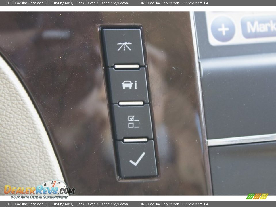 2013 Cadillac Escalade EXT Luxury AWD Black Raven / Cashmere/Cocoa Photo #30