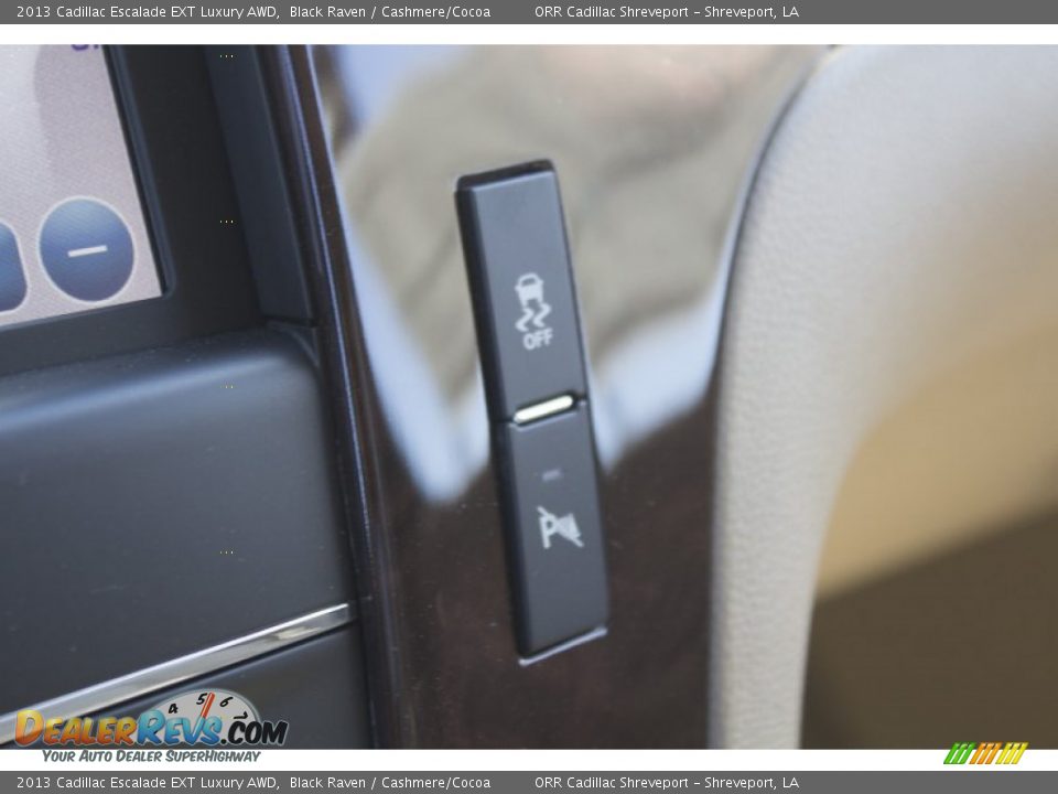 2013 Cadillac Escalade EXT Luxury AWD Black Raven / Cashmere/Cocoa Photo #31