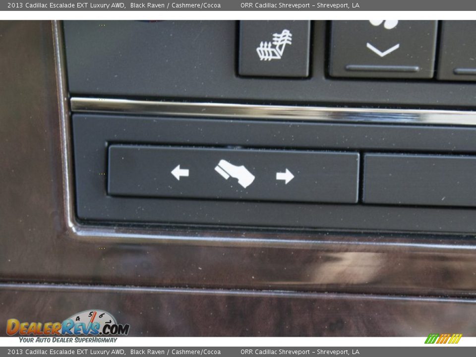 2013 Cadillac Escalade EXT Luxury AWD Black Raven / Cashmere/Cocoa Photo #33