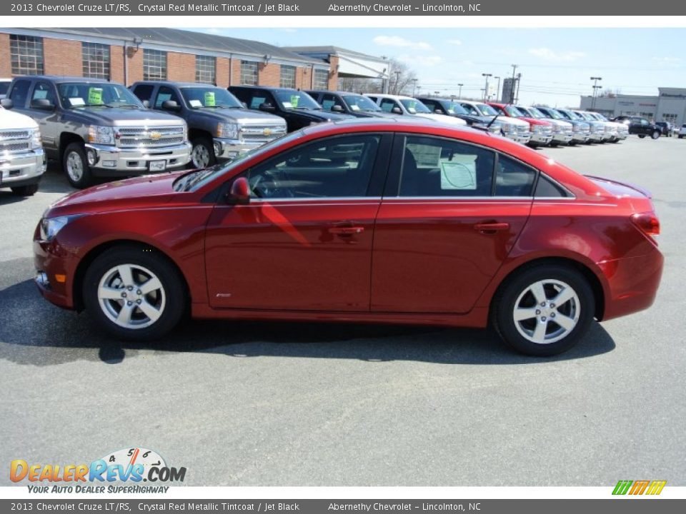2013 Chevrolet Cruze LT/RS Crystal Red Metallic Tintcoat / Jet Black Photo #3
