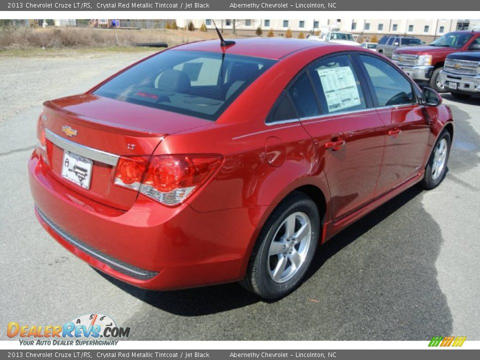 2013 Chevrolet Cruze LT/RS Crystal Red Metallic Tintcoat / Jet Black Photo #5