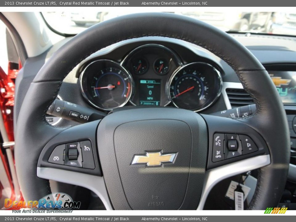 2013 Chevrolet Cruze LT/RS Crystal Red Metallic Tintcoat / Jet Black Photo #14